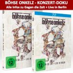 DVD Cover Böhse Onkelz - Gegen die Zeit Live in Berlin Konzert Dokumentation 8. Dezember 2017 Bild Collage: Pressure Magazine