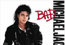 Michael Jackson Zitate (Albumcover: BAD)